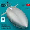 RESKIT RSU48-0575 150 gallon centerline fuel tank (F-5E/F/N, F-20, AT-3) (1 pcs) (3D Printed) (1/48)